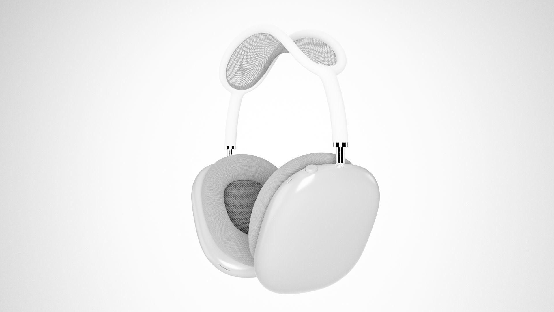 AirPods Max - Apple Headphones Low-poly 3D model_13