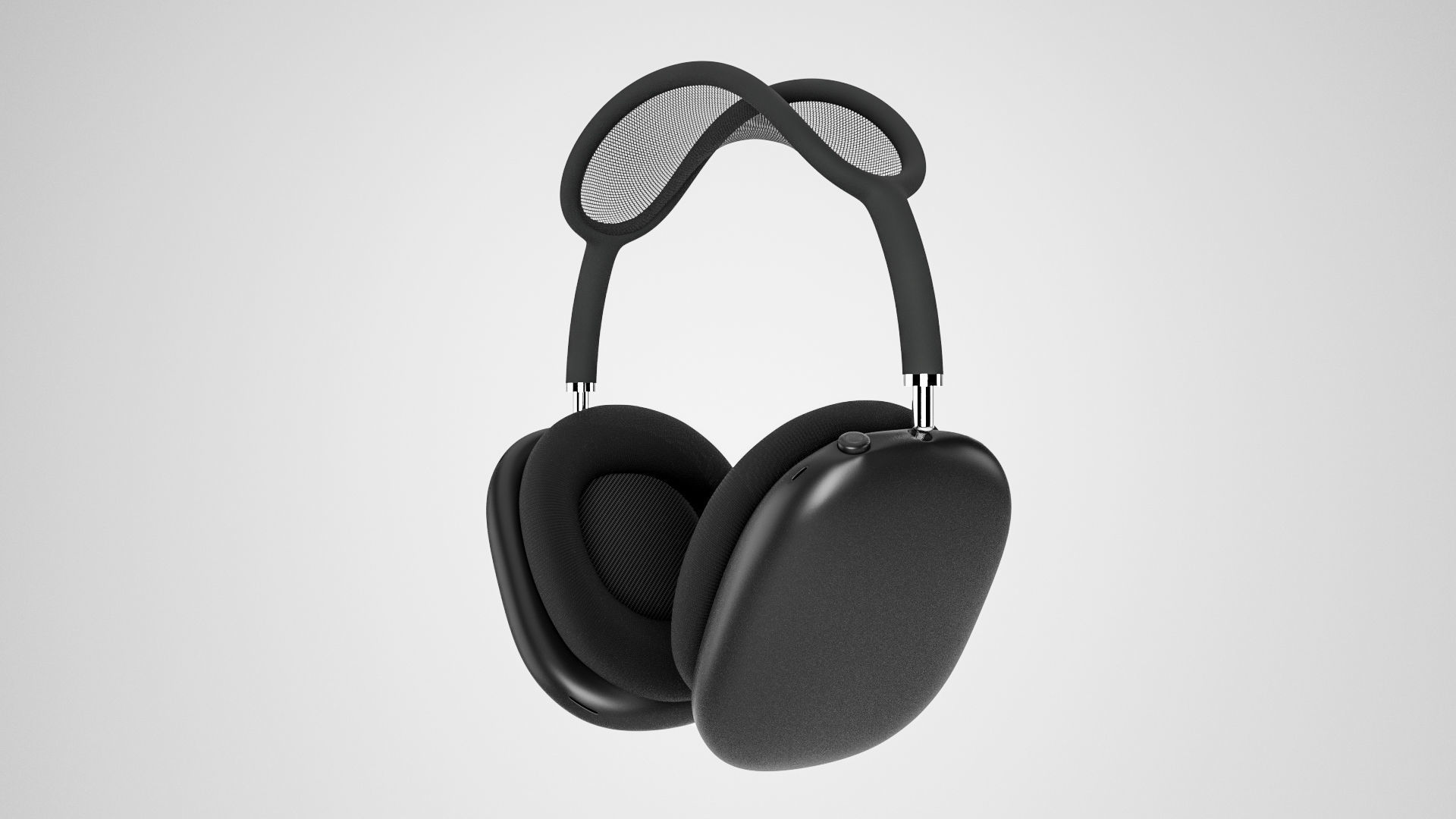 AirPods Max - Apple Headphones Low-poly 3D model_2