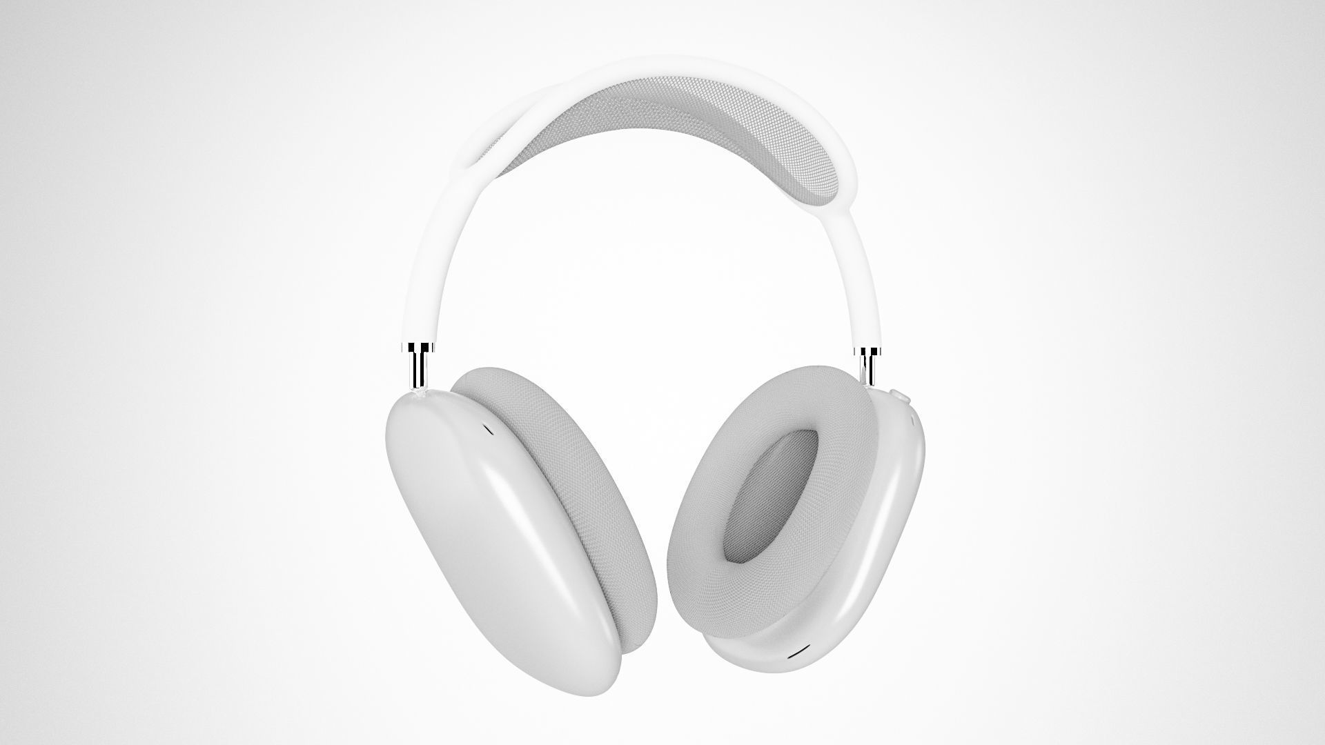 AirPods Max - Apple Headphones Low-poly 3D model_22