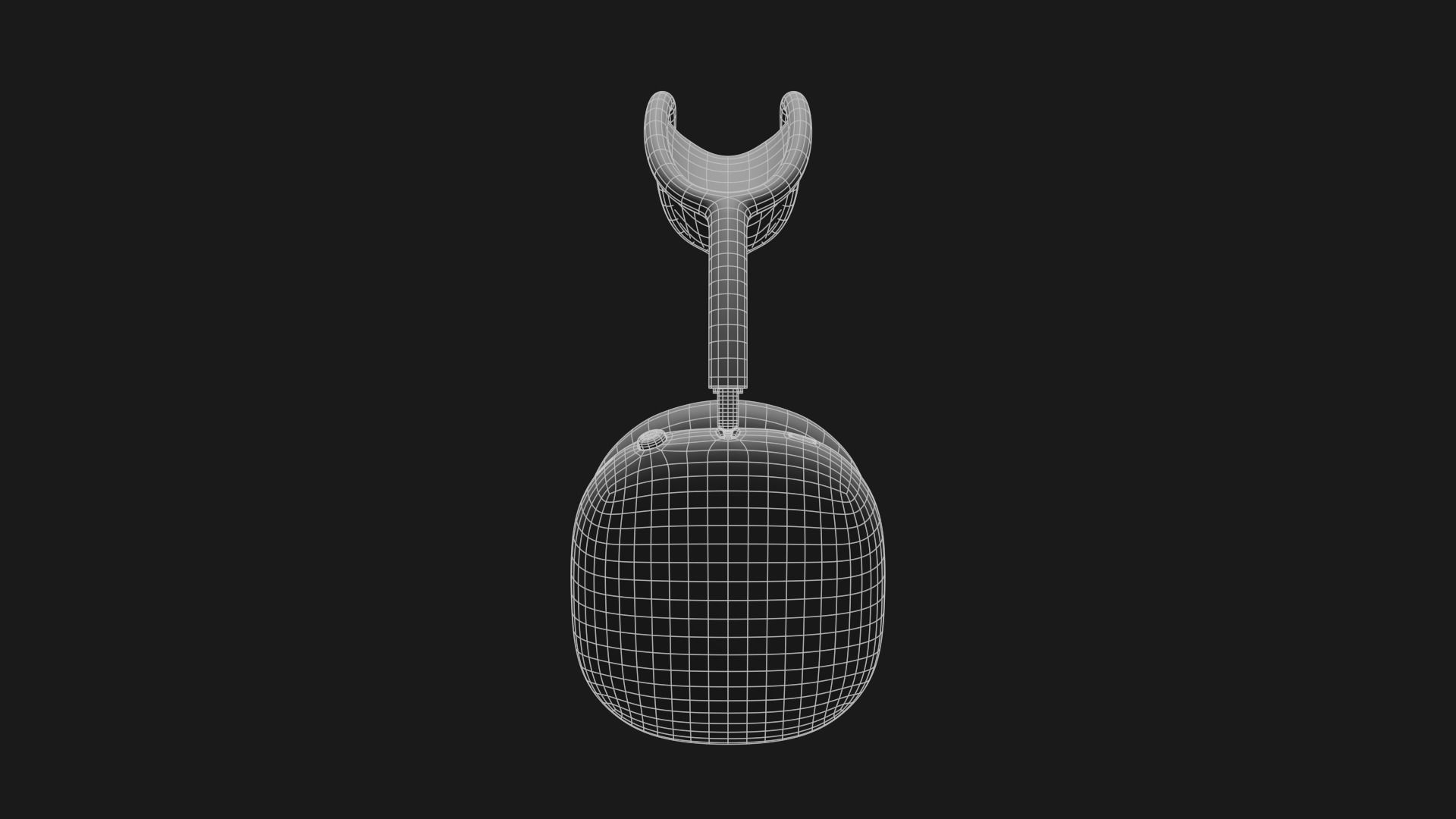AirPods Max - Apple Headphones Low-poly 3D model_26