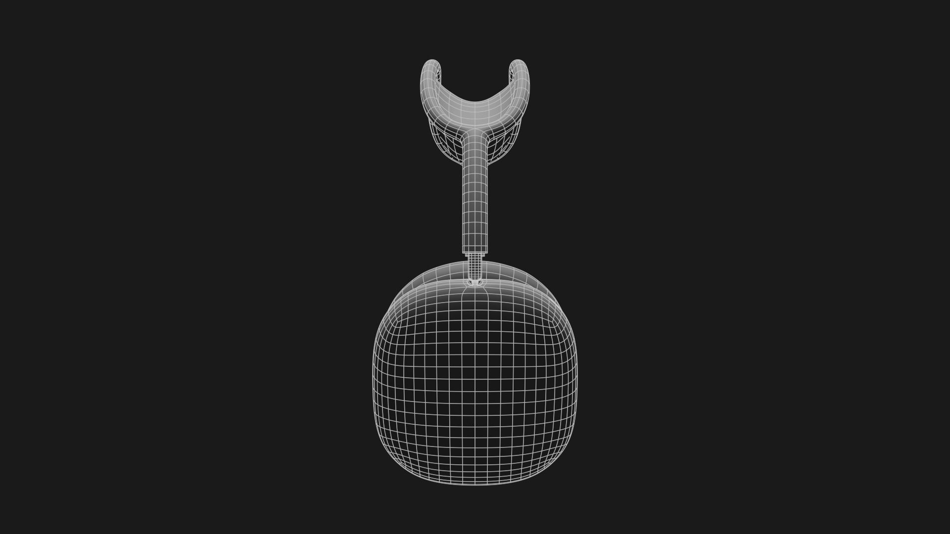 AirPods Max - Apple Headphones Low-poly 3D model_32