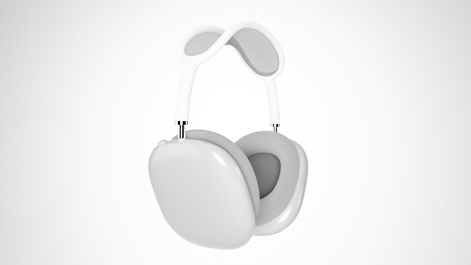 AirPods Max - Apple Headphones Low-poly 3D model_15