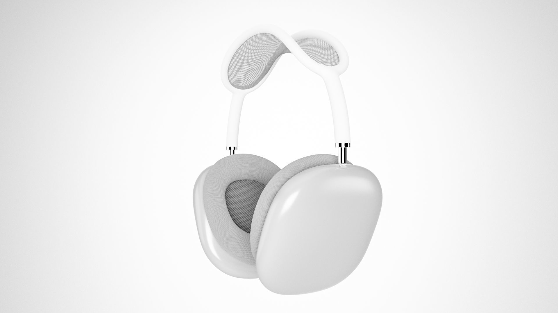 AirPods Max - Apple Headphones Low-poly 3D model_19