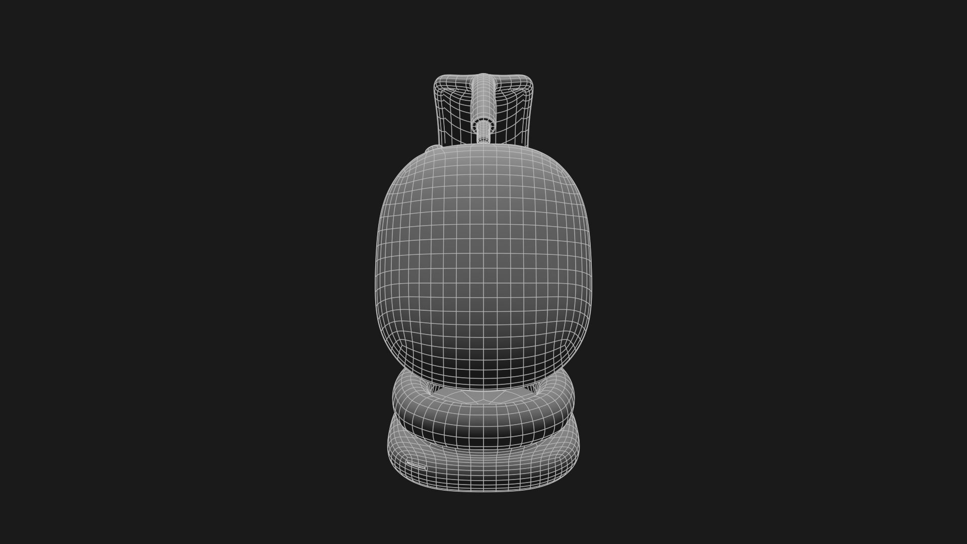AirPods Max - Apple Headphones Low-poly 3D model_42