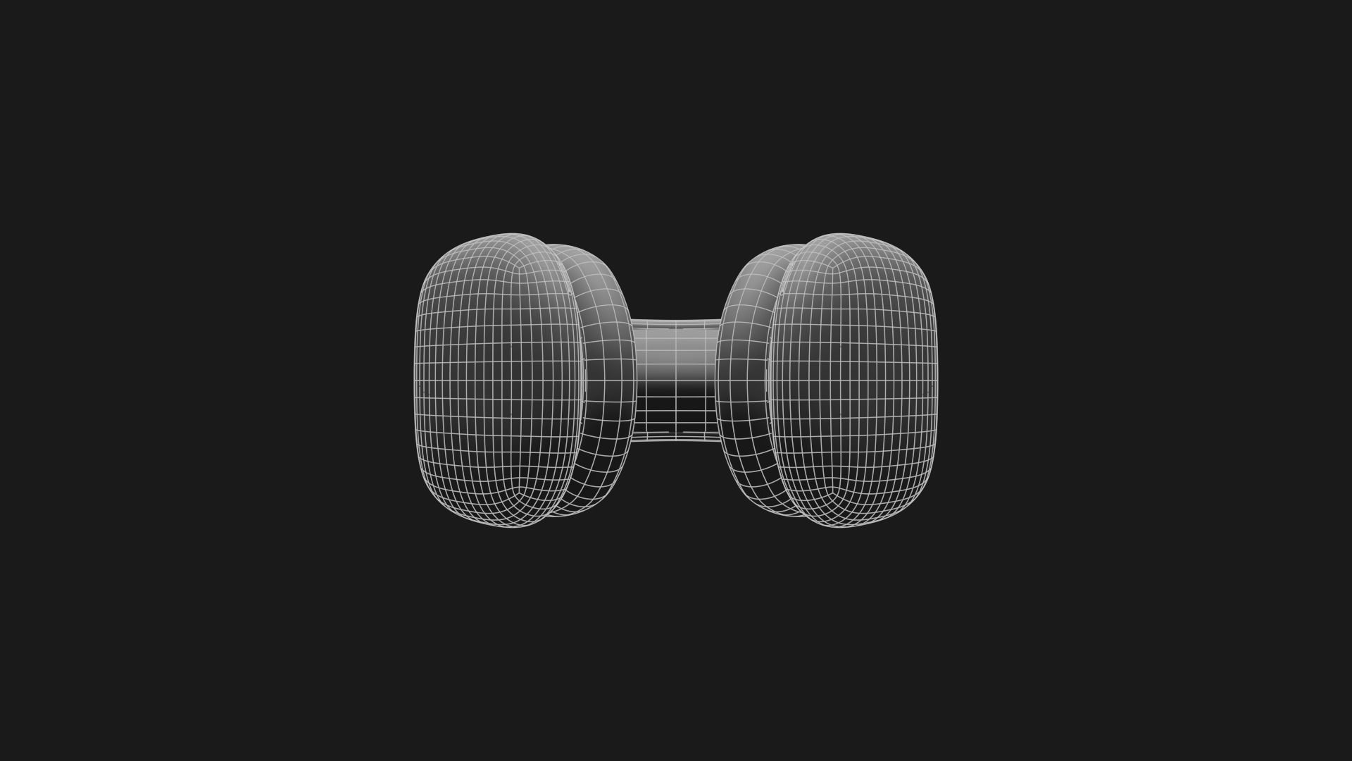 AirPods Max - Apple Headphones Low-poly 3D model_36