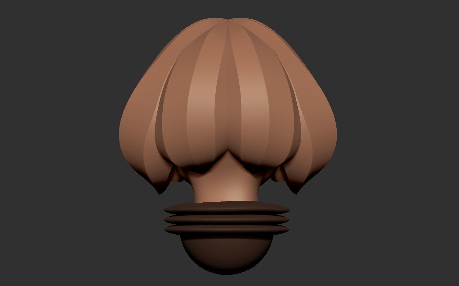 Anime set of Space nuns alternative heads 3D print model_11