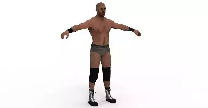 WWE - Cesaro 3D model