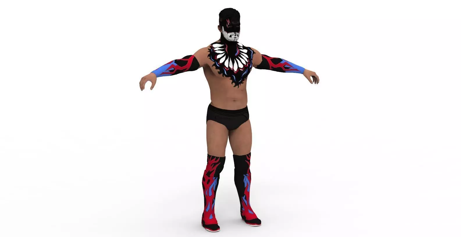 WWE - Finn Balor Demon 3D model_0