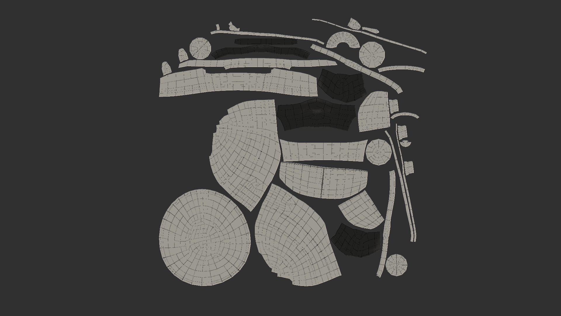 Robocop Classic Helmet - Sci-Fi Character Costume Low-poly 3D model_11