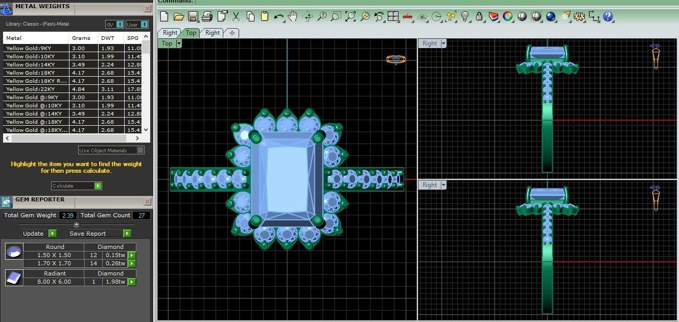 Woman Ring 3d Pring Model 3D print model_1