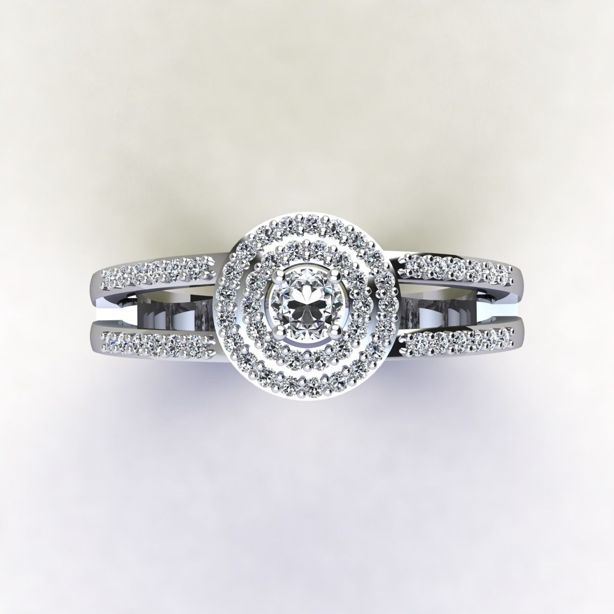 Woman Ring 3d Pring Model 3D print model_6