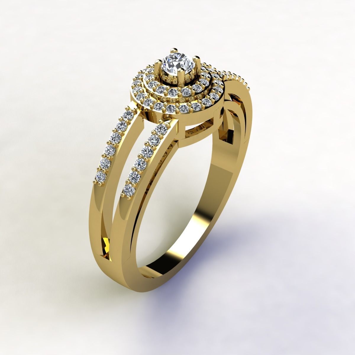 Woman Ring 3d Pring Model 3D print model_9