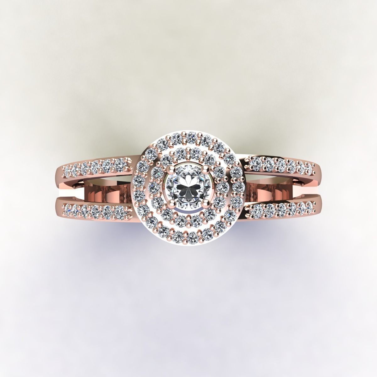 Woman Ring 3d Pring Model 3D print model_5