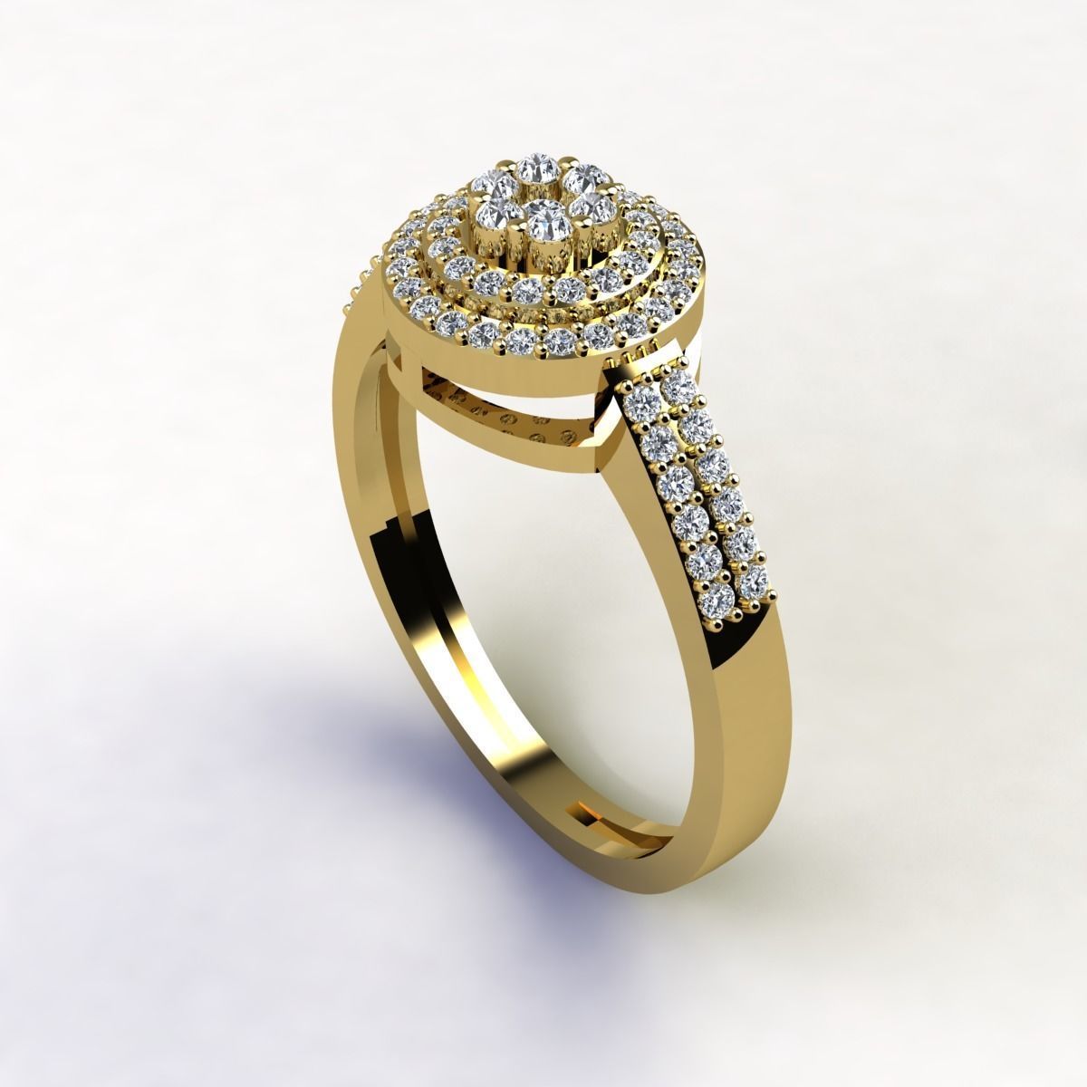 Woman Ring 3d Pring Model 3D print model_5