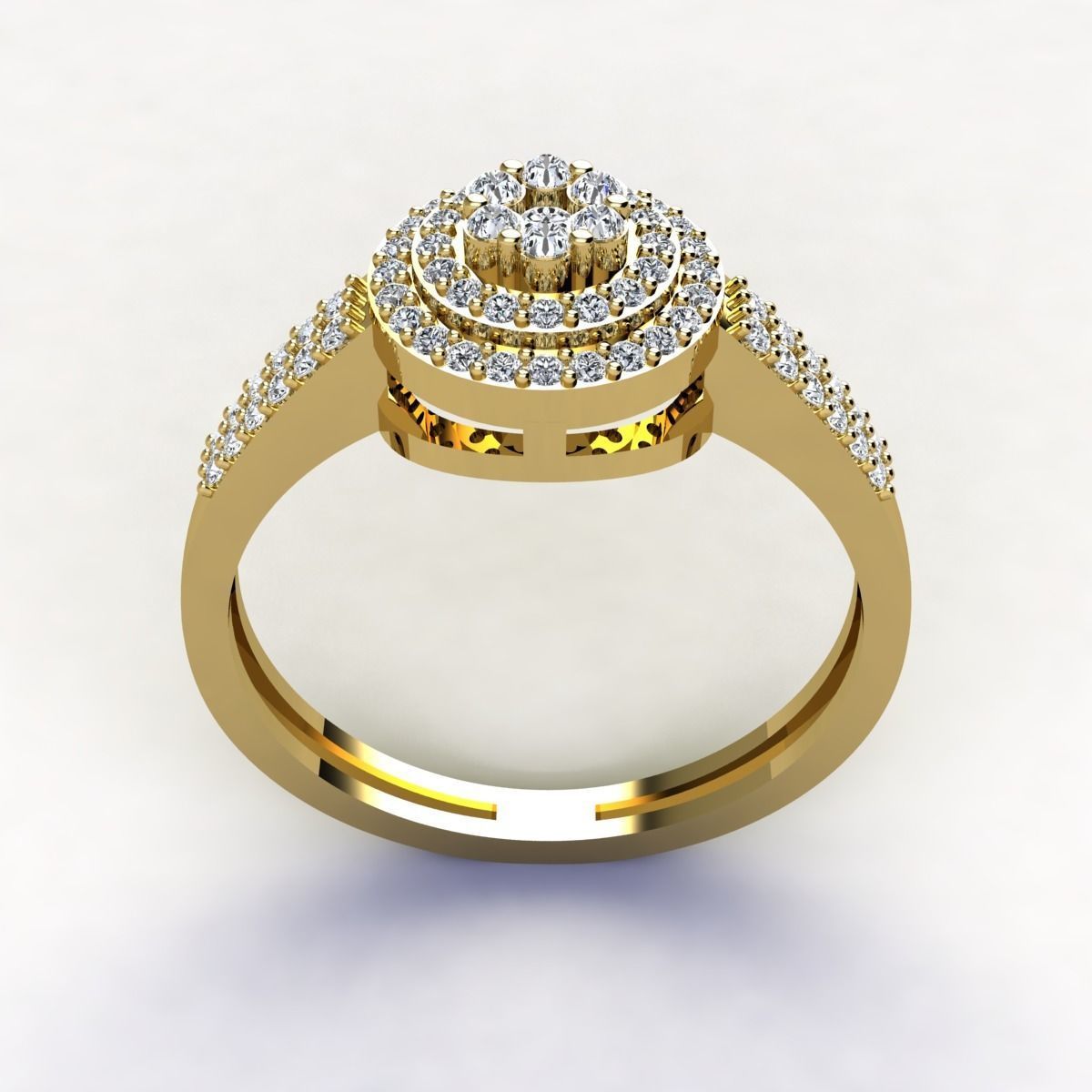 Woman Ring 3d Pring Model 3D print model_10