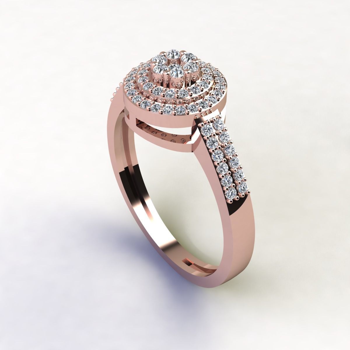 Woman Ring 3d Pring Model 3D print model_6