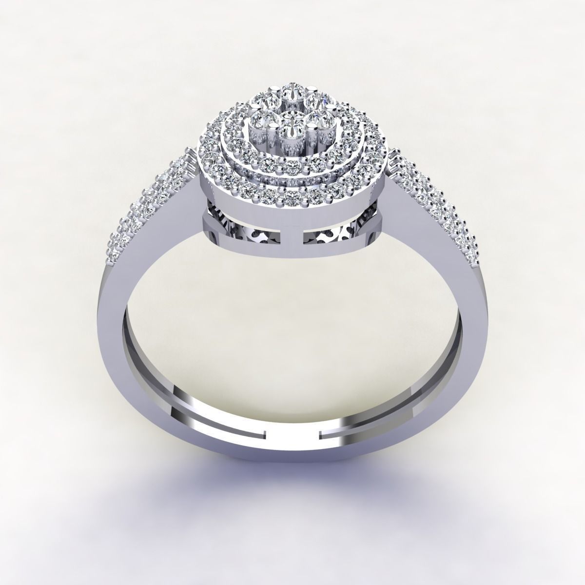 Woman Ring 3d Pring Model 3D print model_2