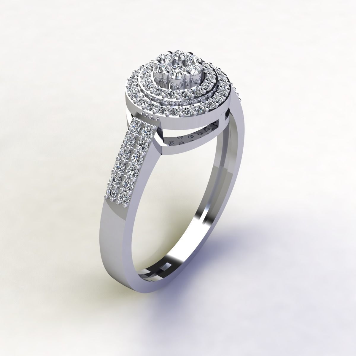 Woman Ring 3d Pring Model 3D print model_9