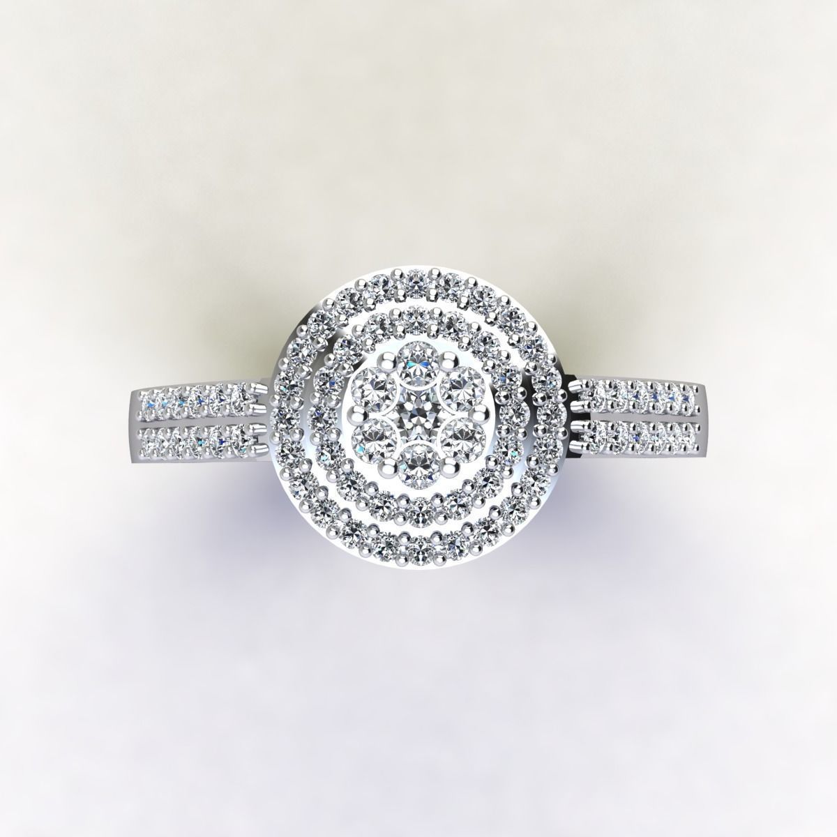 Woman Ring 3d Pring Model 3D print model_1