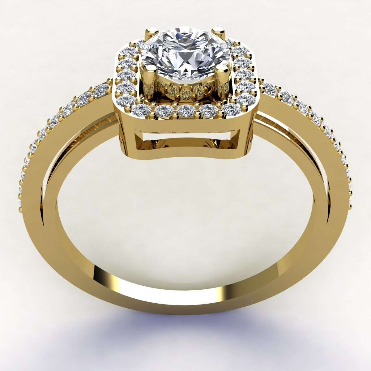 Woman Ring 3d Pring Model 3D print model_5