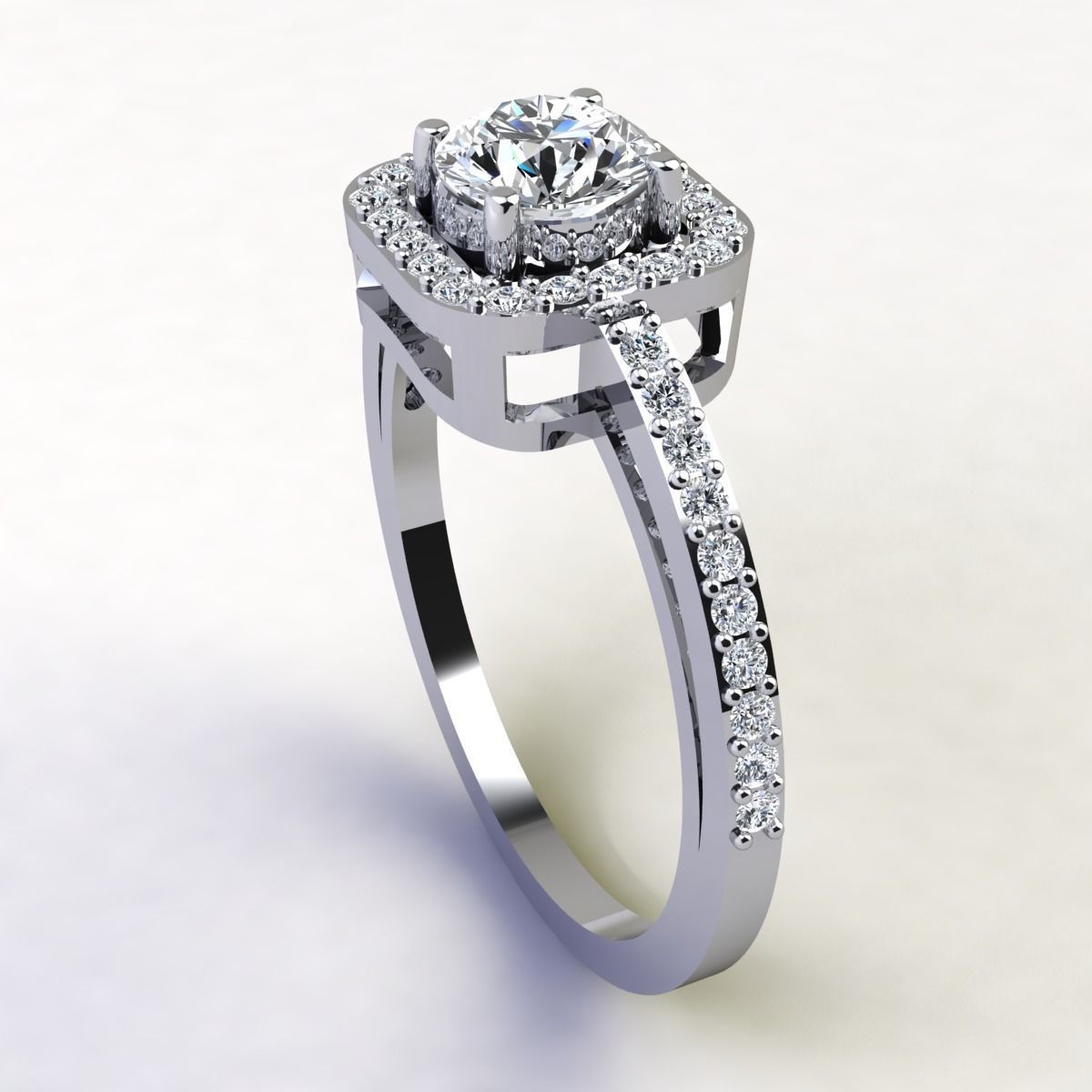 Woman Ring 3d Pring Model 3D print model_12