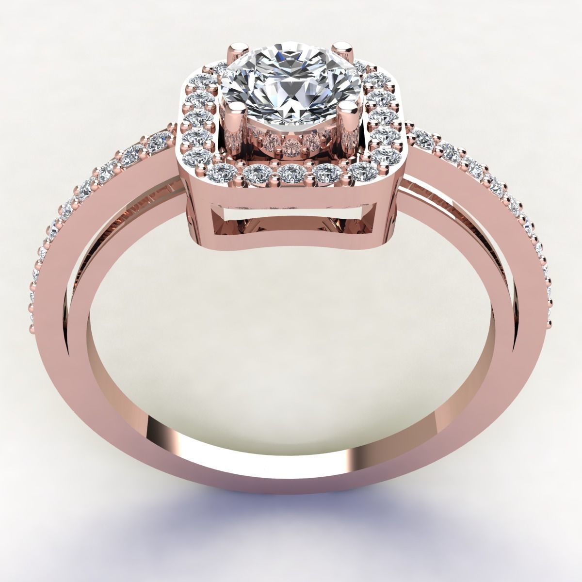 Woman Ring 3d Pring Model 3D print model_2