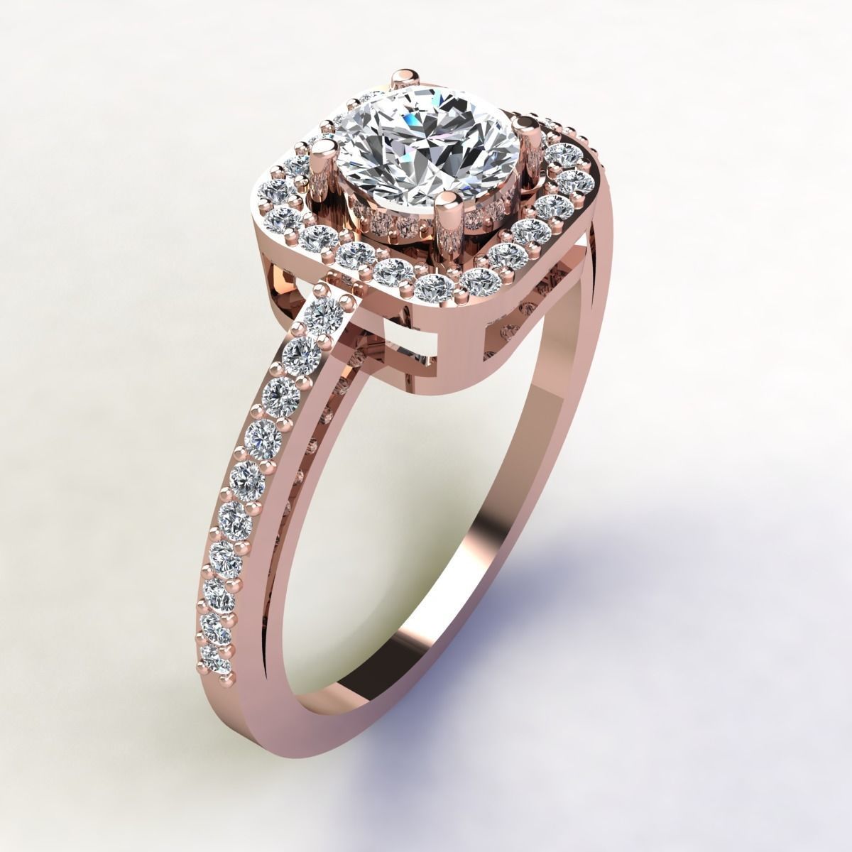 Woman Ring 3d Pring Model 3D print model_3