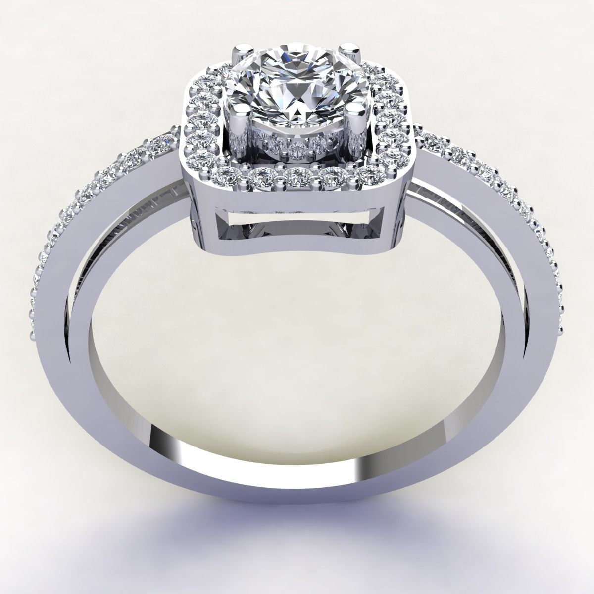 Woman Ring 3d Pring Model 3D print model_6