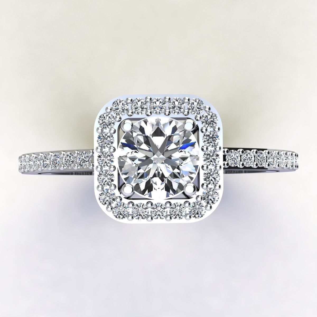 Woman Ring 3d Pring Model 3D print model_9