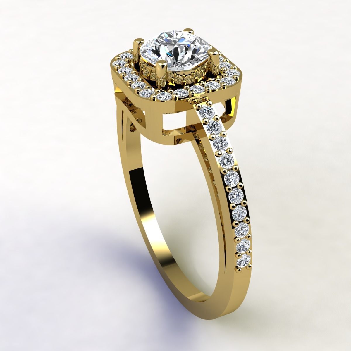 Woman Ring 3d Pring Model 3D print model_10