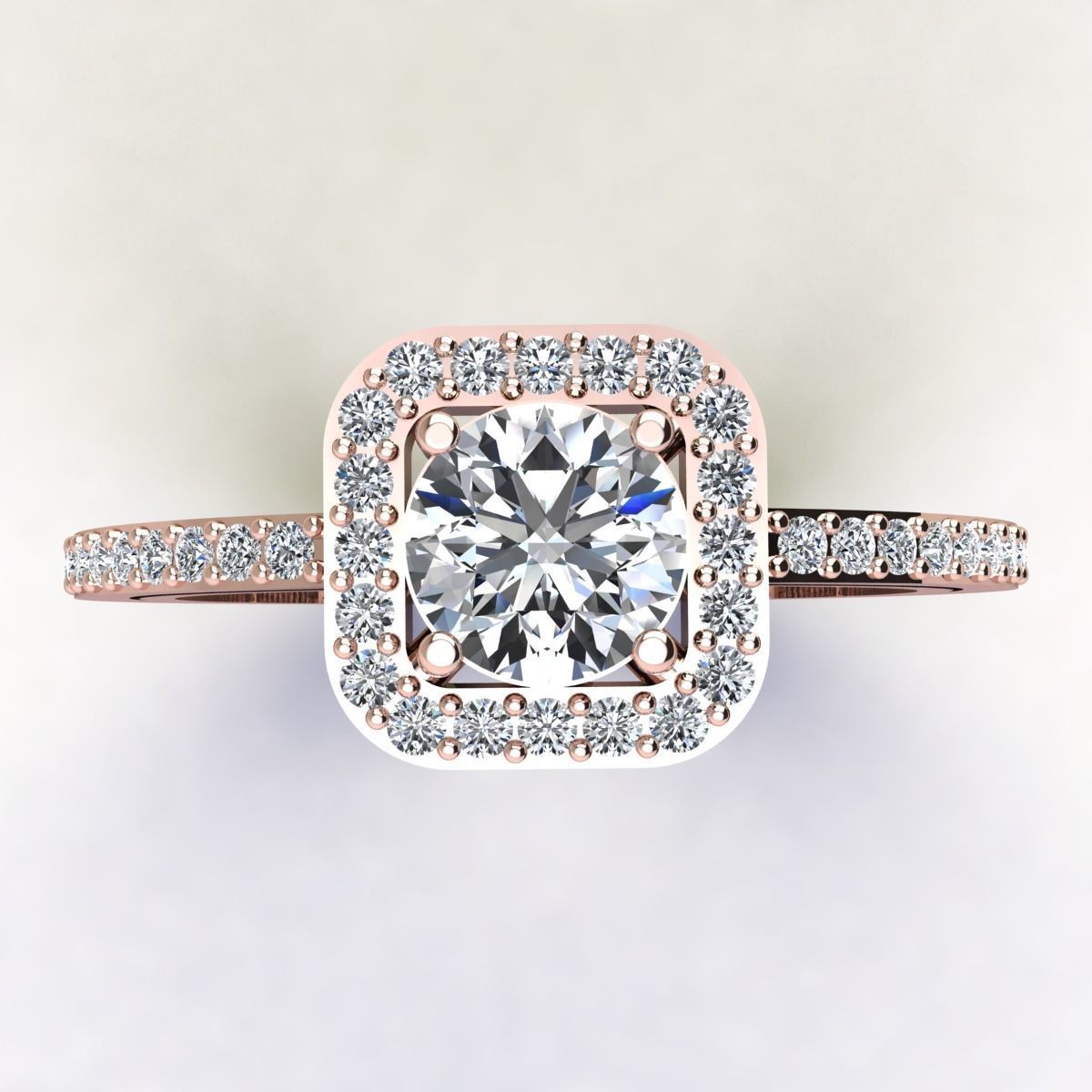 Woman Ring 3d Pring Model 3D print model_8