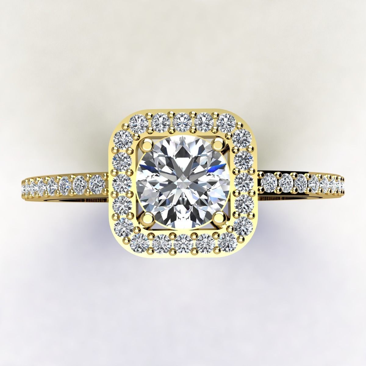 Woman Ring 3d Pring Model 3D print model_7