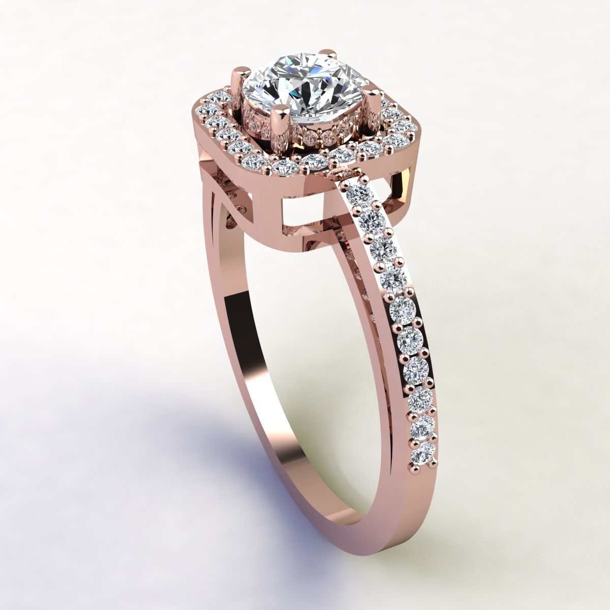 Woman Ring 3d Pring Model 3D print model_11