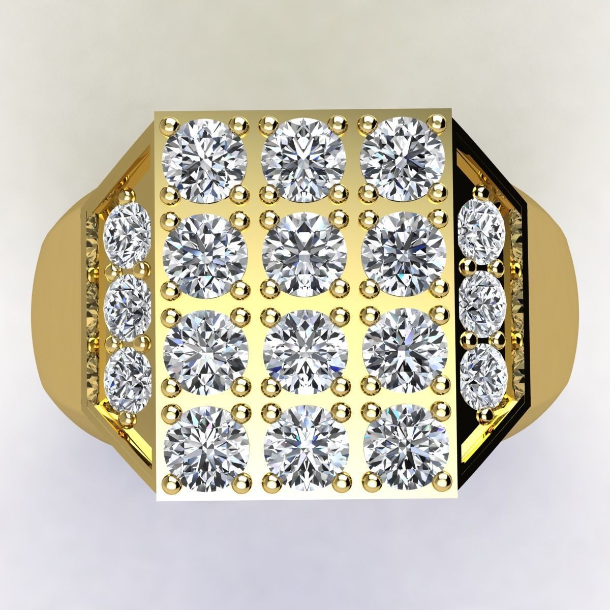 Mens Ring 3d Pring Model 3D print model_6