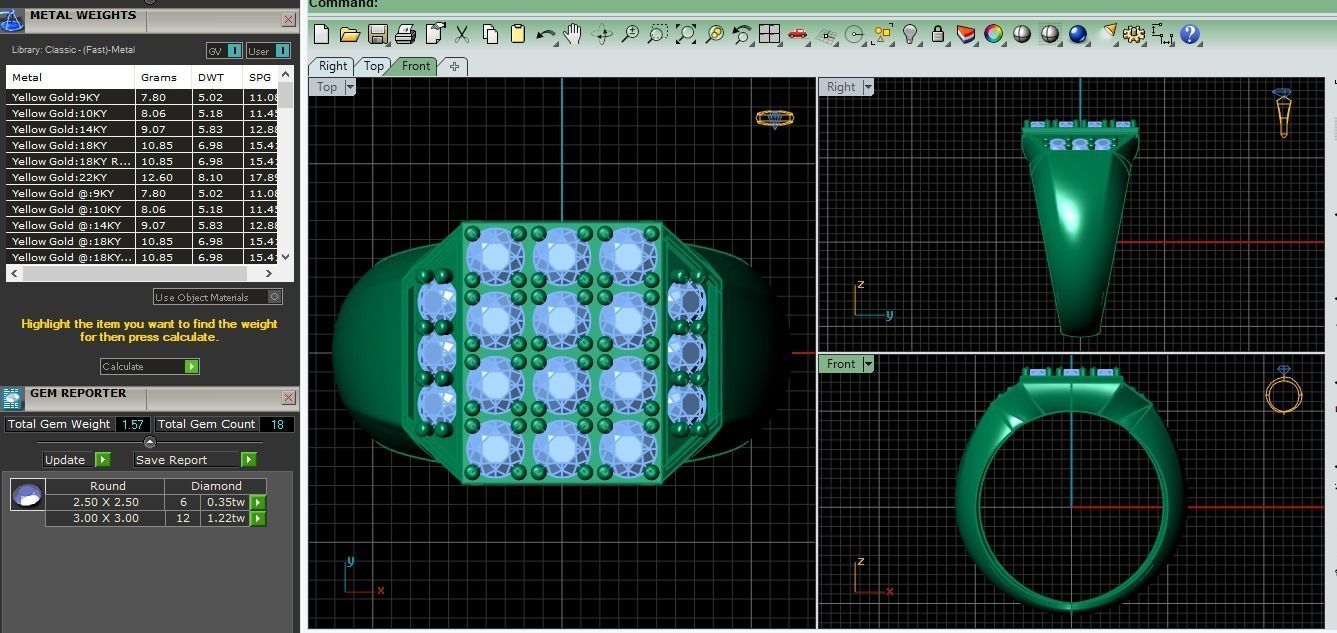 Mens Ring 3d Pring Model 3D print model_2
