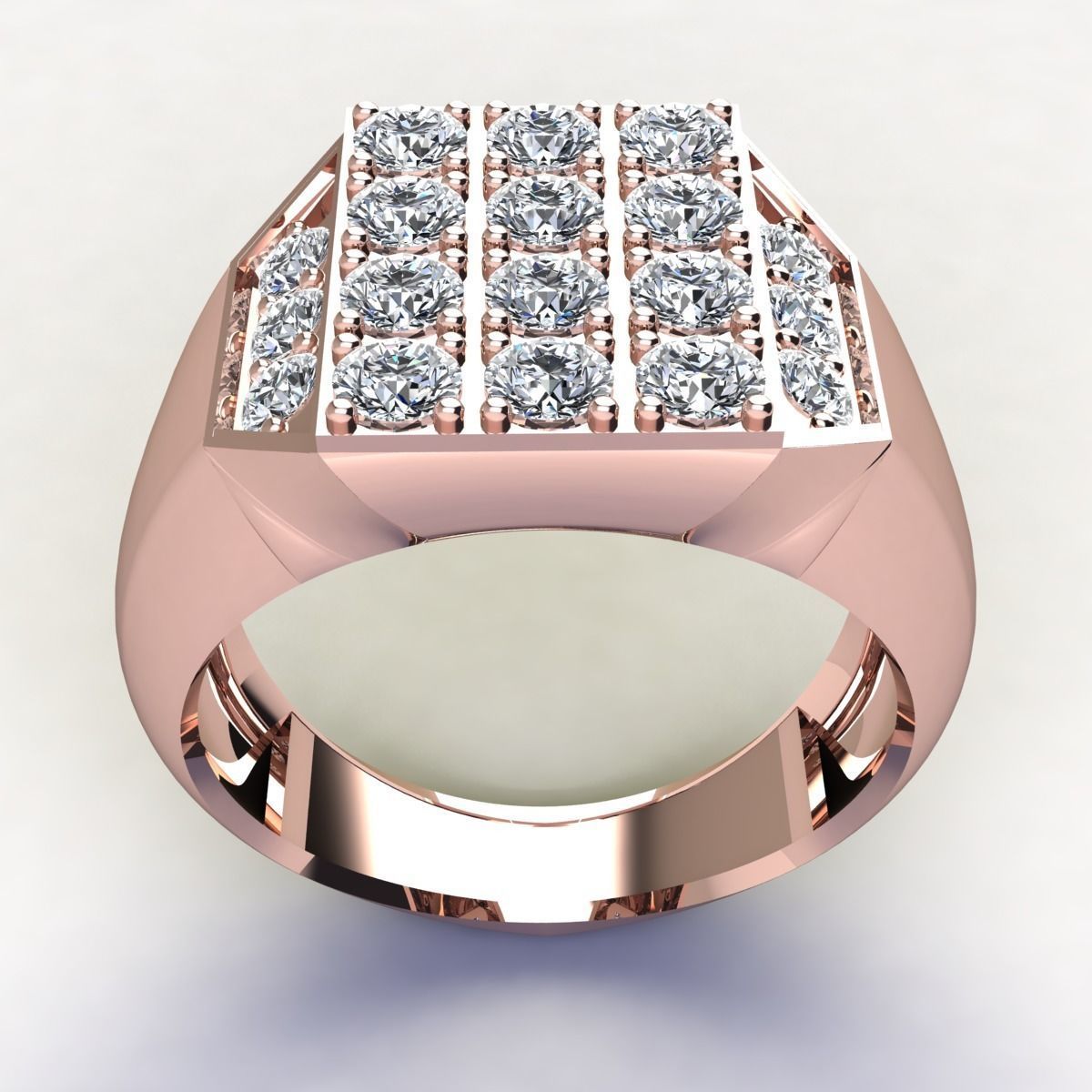 Mens Ring 3d Pring Model 3D print model_5