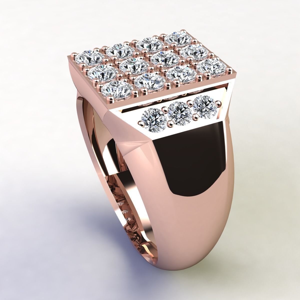 Mens Ring 3d Pring Model 3D print model_10