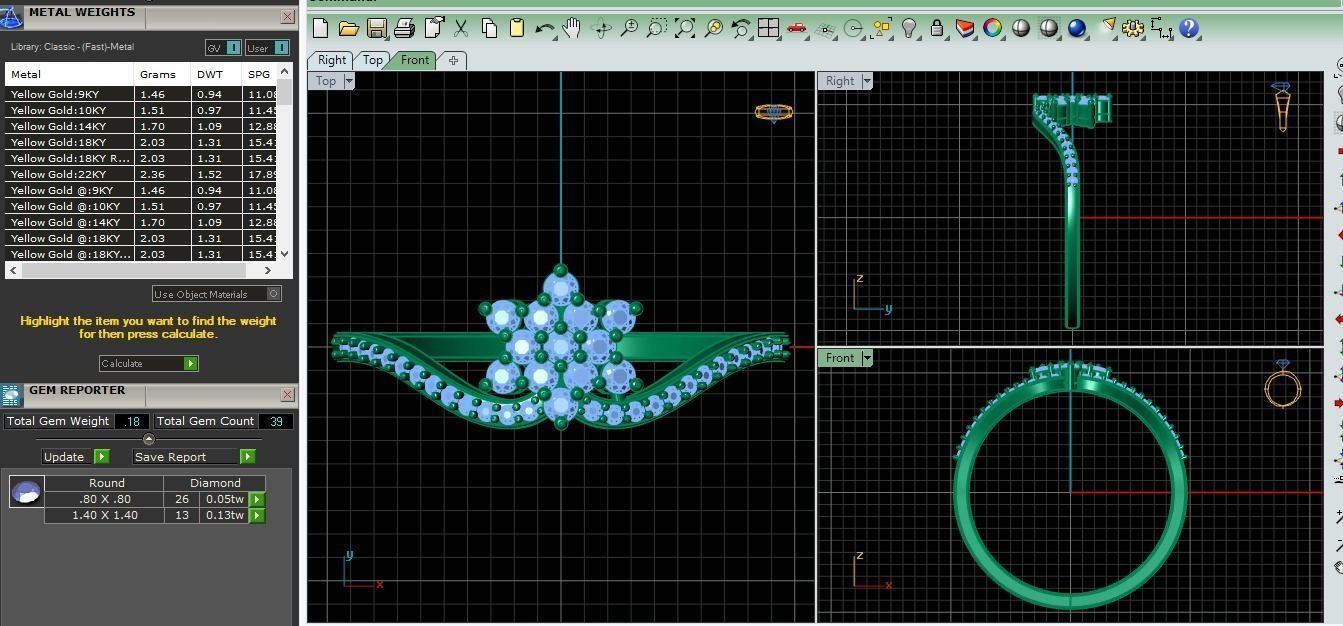 Woman Ring 3d Pring Model 3D print model_1