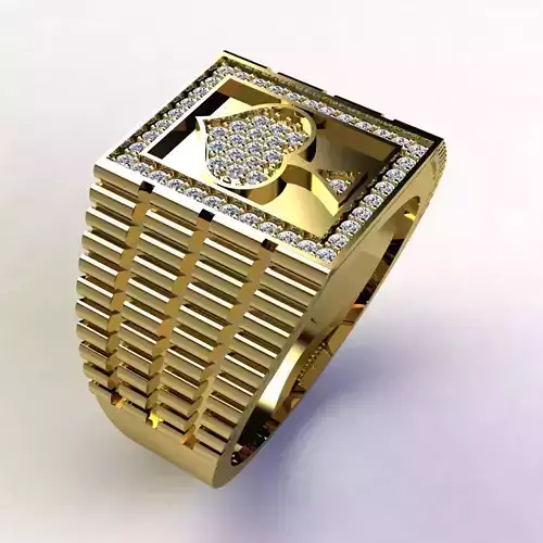 Mens Ring 3d Pring Model