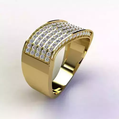 Mens Ring 3d Pring Model