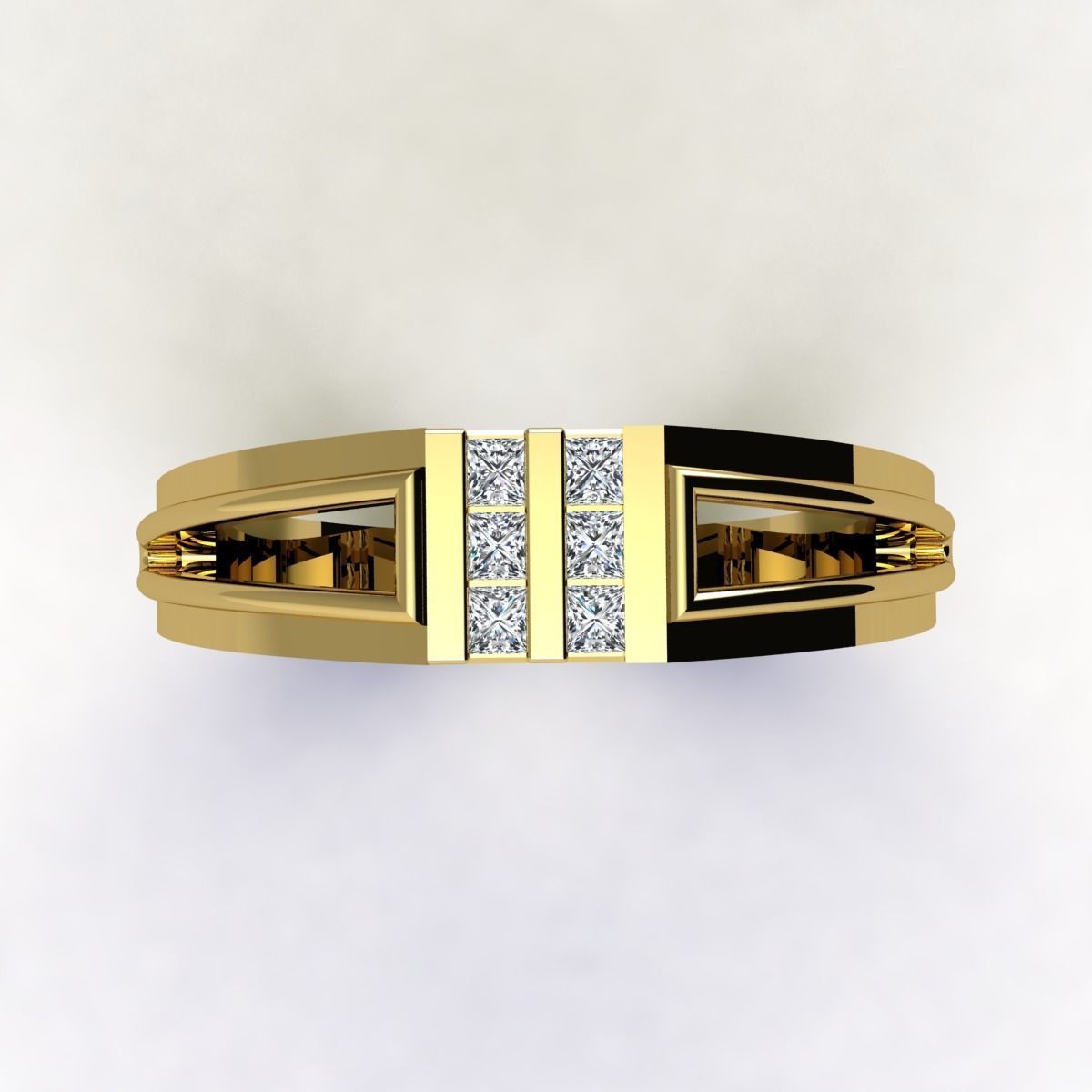 Woman Ring 3d Pring Model 3D print model_7