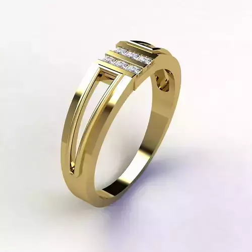 Woman Ring 3d Pring Model