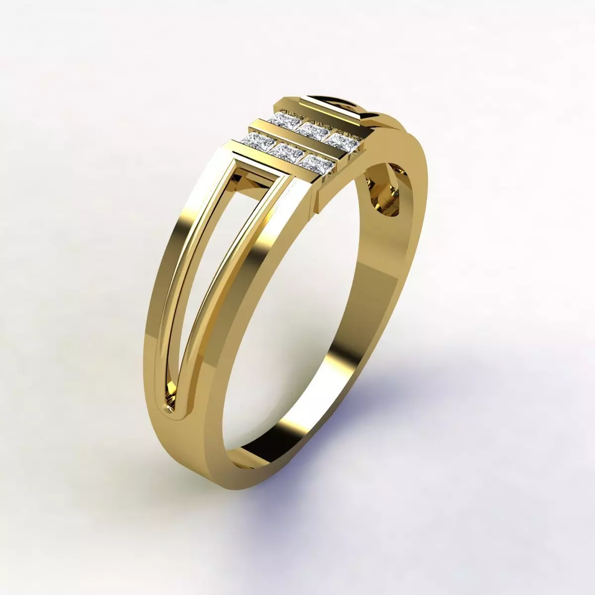 Woman Ring 3d Pring Model 3D print model_0