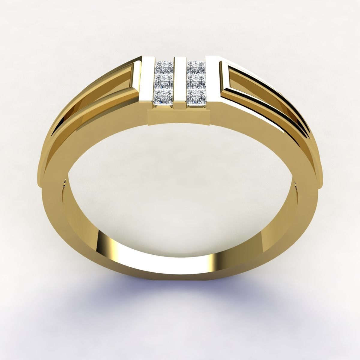 Woman Ring 3d Pring Model 3D print model_4