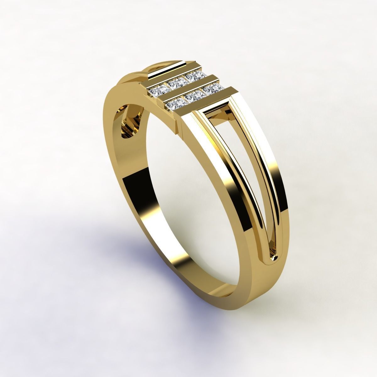 Woman Ring 3d Pring Model 3D print model_10