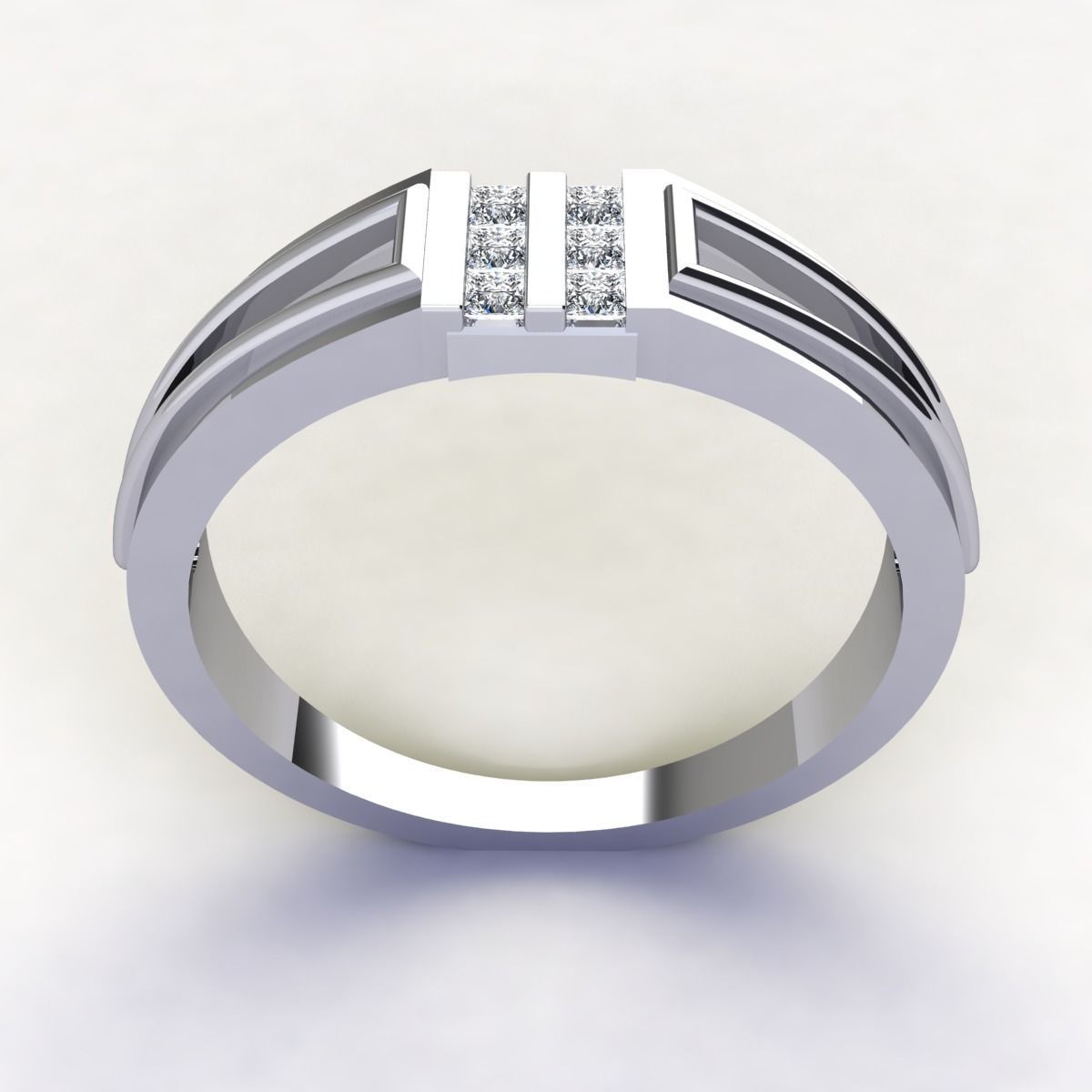 Woman Ring 3d Pring Model 3D print model_6