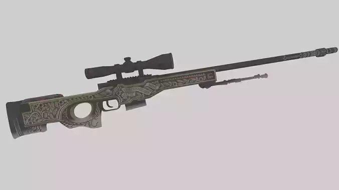 CSGO AWP PRINCE Free 3D model