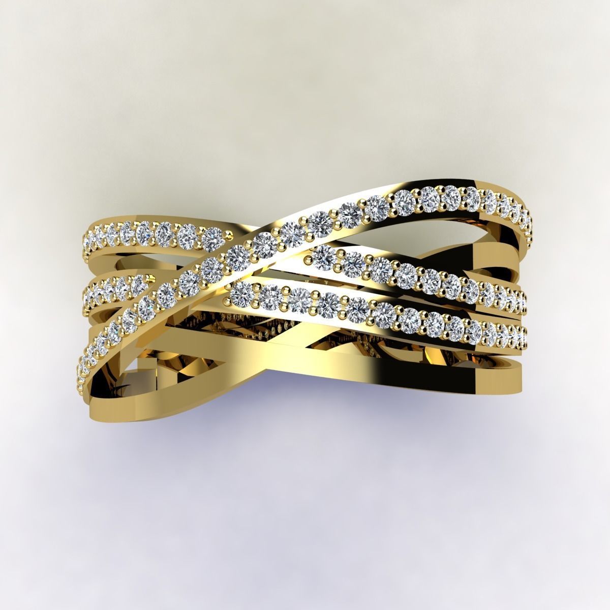 Woman Ring 3d Pring Model 3D print model_3