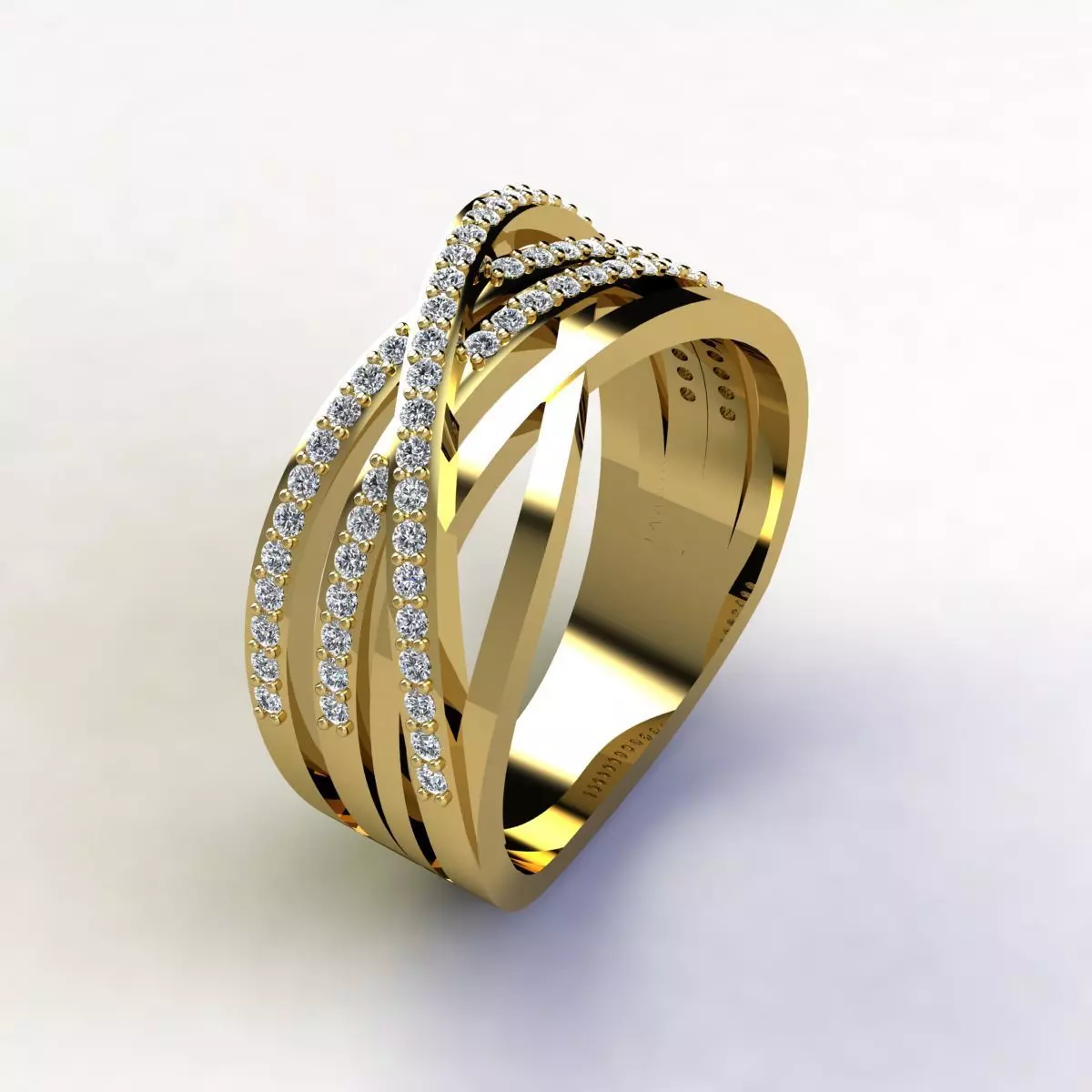 Woman Ring 3d Pring Model 3D print model_0
