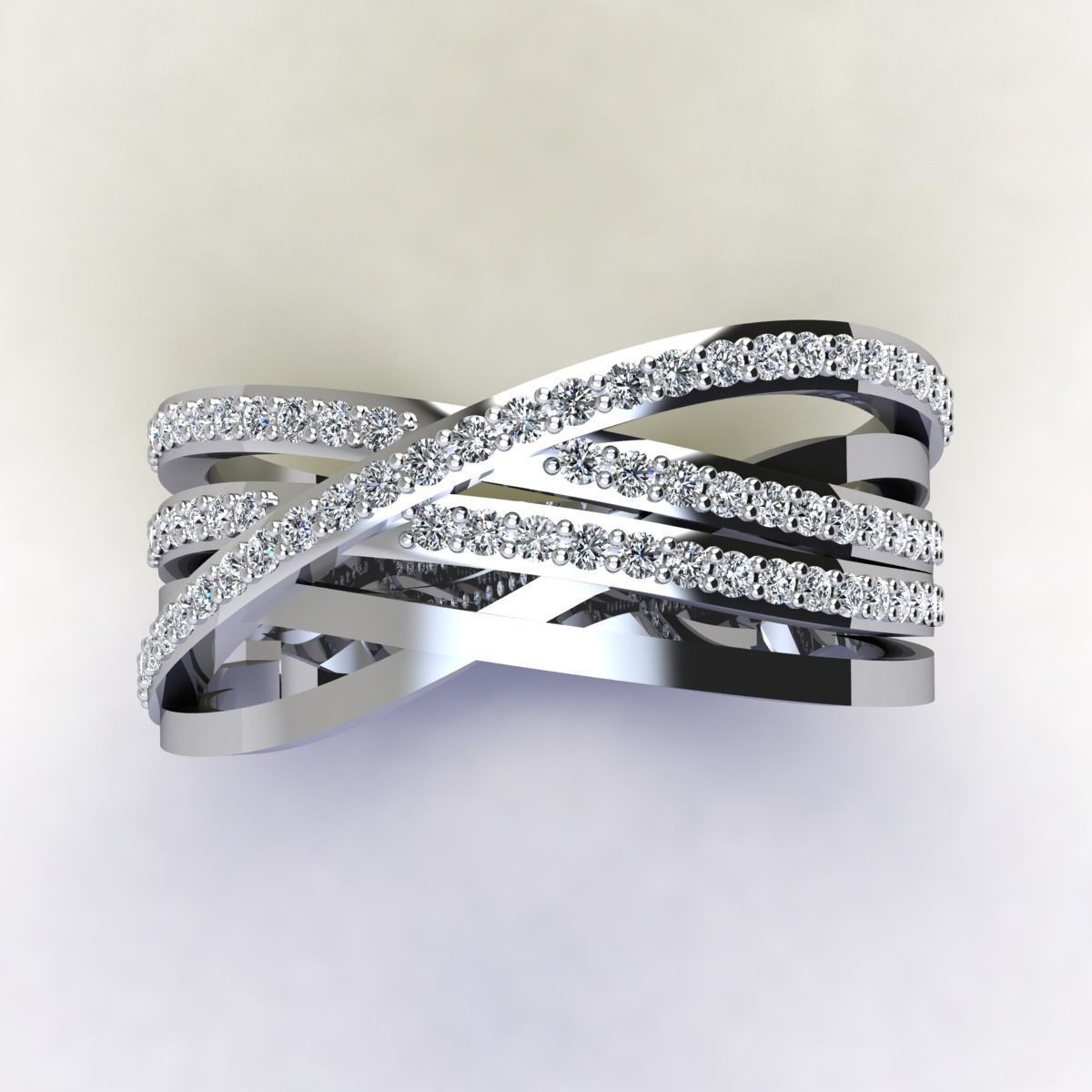 Woman Ring 3d Pring Model 3D print model_5